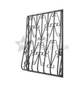 Решетка на окно сварная дутая 4-35